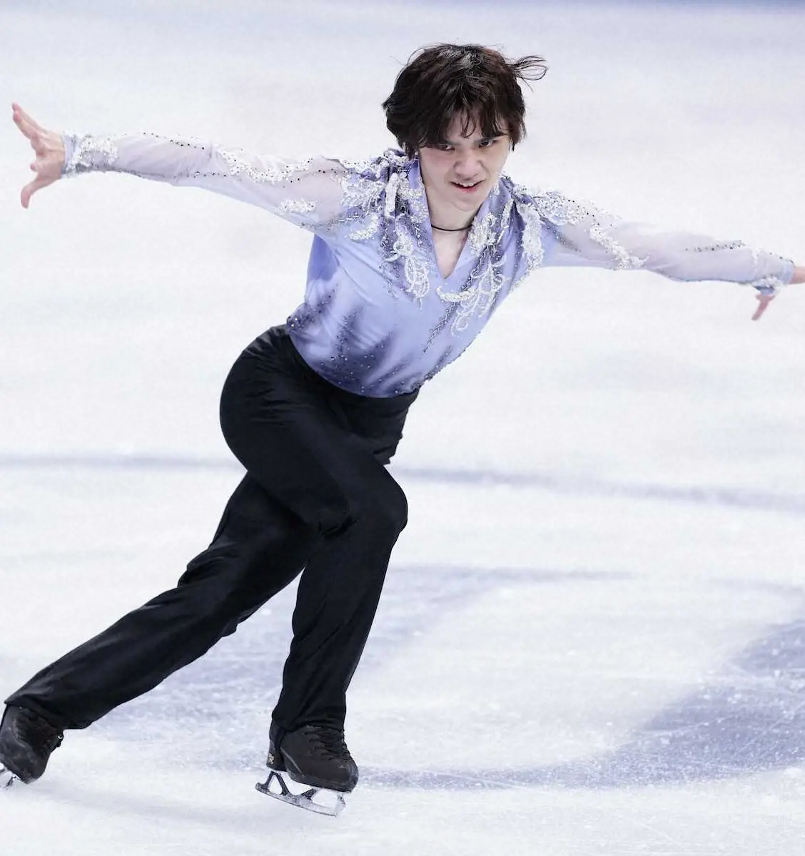 【画像・写真】SP首位の宇野昌磨「練習の仕方に絶対的な自信」V3へ視界良好