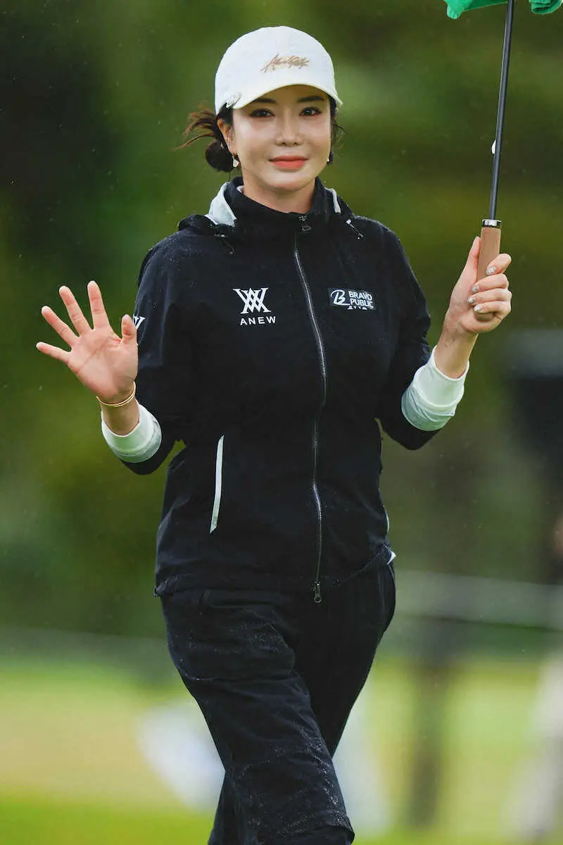 【画像・写真】アン・シネ　ノーボギーで67「最高ですね」45位から暫定12位に急浮上