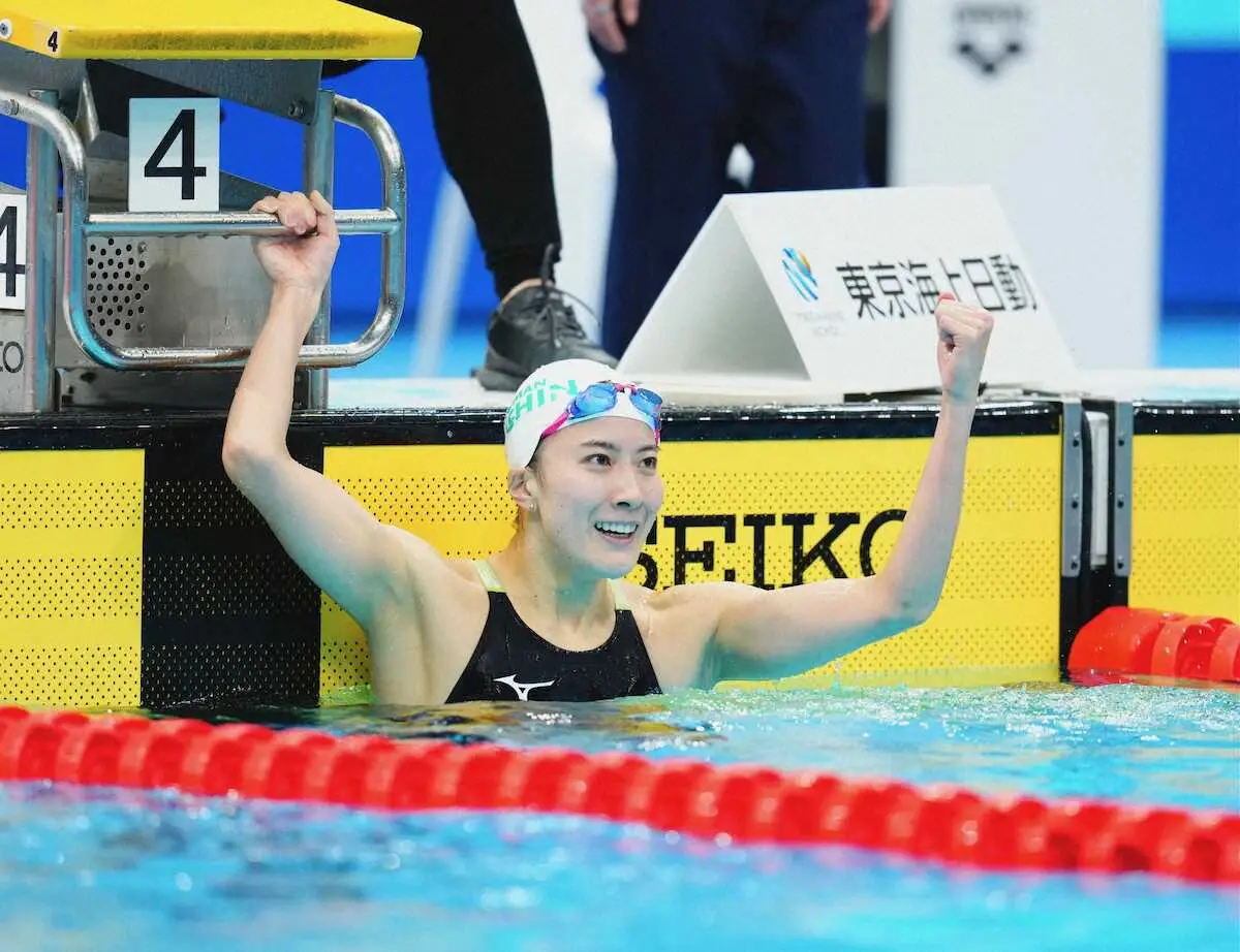 【画像・写真】【競泳】東京五輪2冠・大橋悠依が2大会連続切符！　女子200m個メ　「入れなかったらやめる」悲壮覚悟