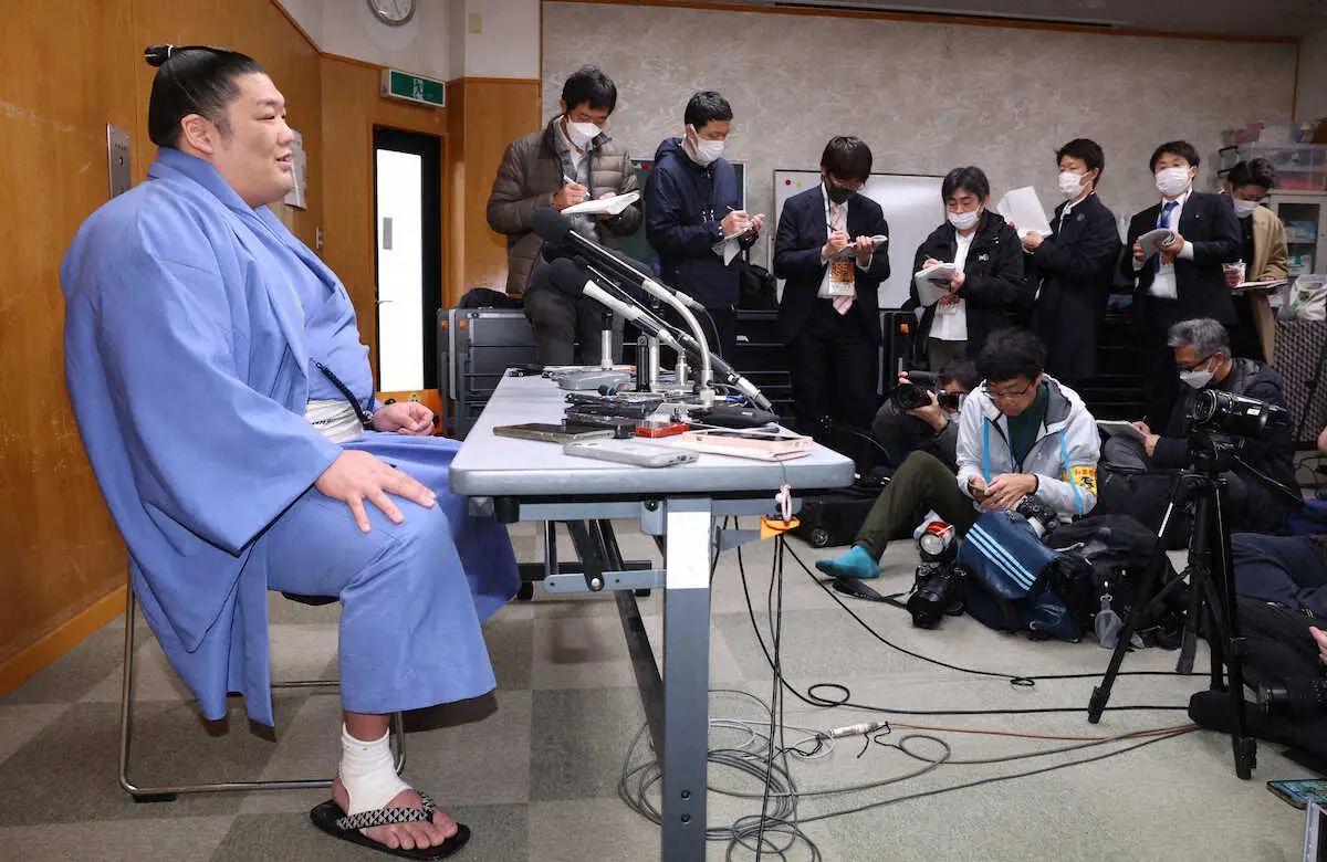 【画像・写真】【尊富士と一問一答】優勝パレードで見た最高の景色「一つのドラマを見ているような感覚だった」