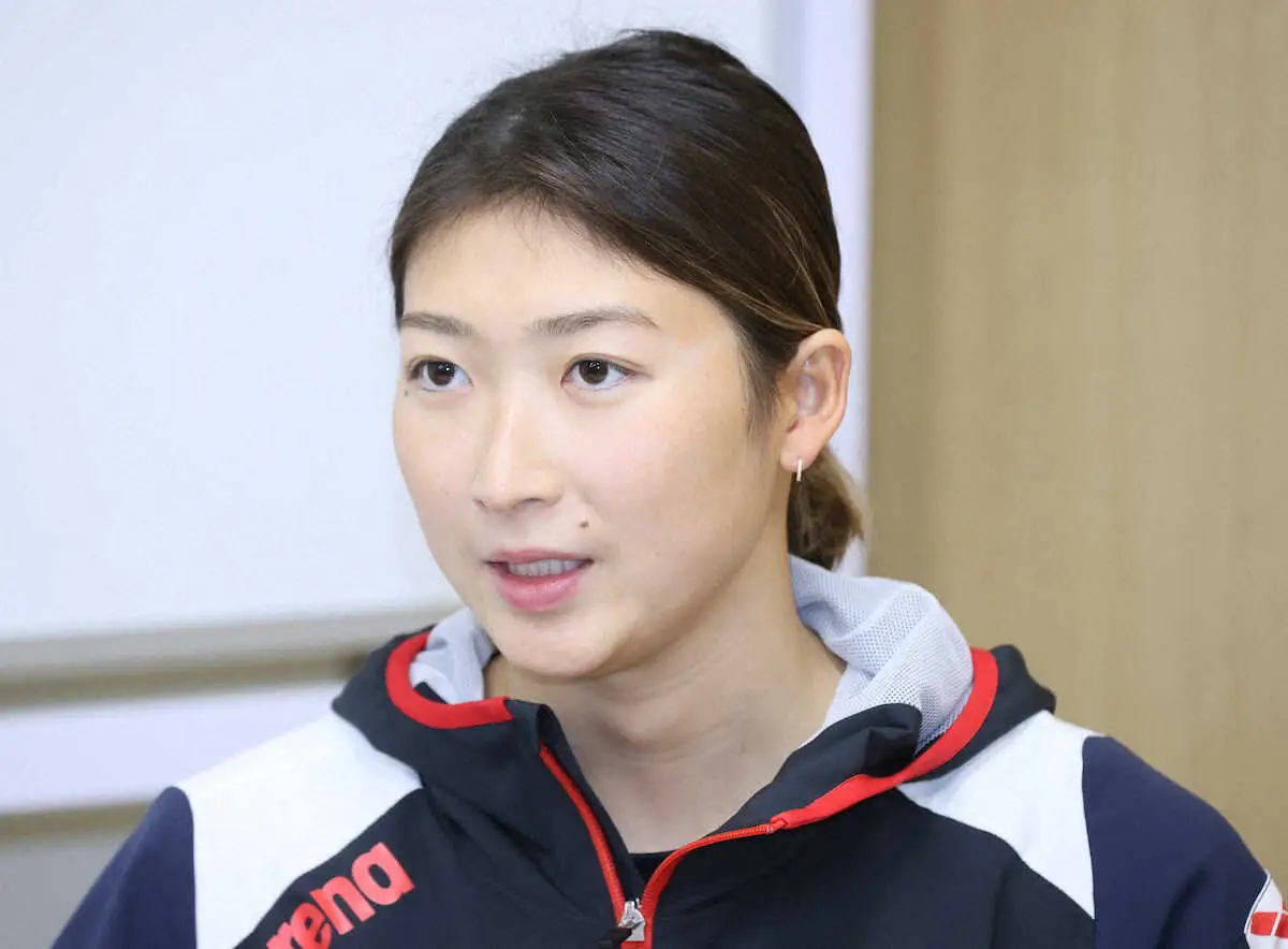 【画像・写真】池江璃花子「パリはメダルというレベルではない」自身の立ち位置を冷静に分析
