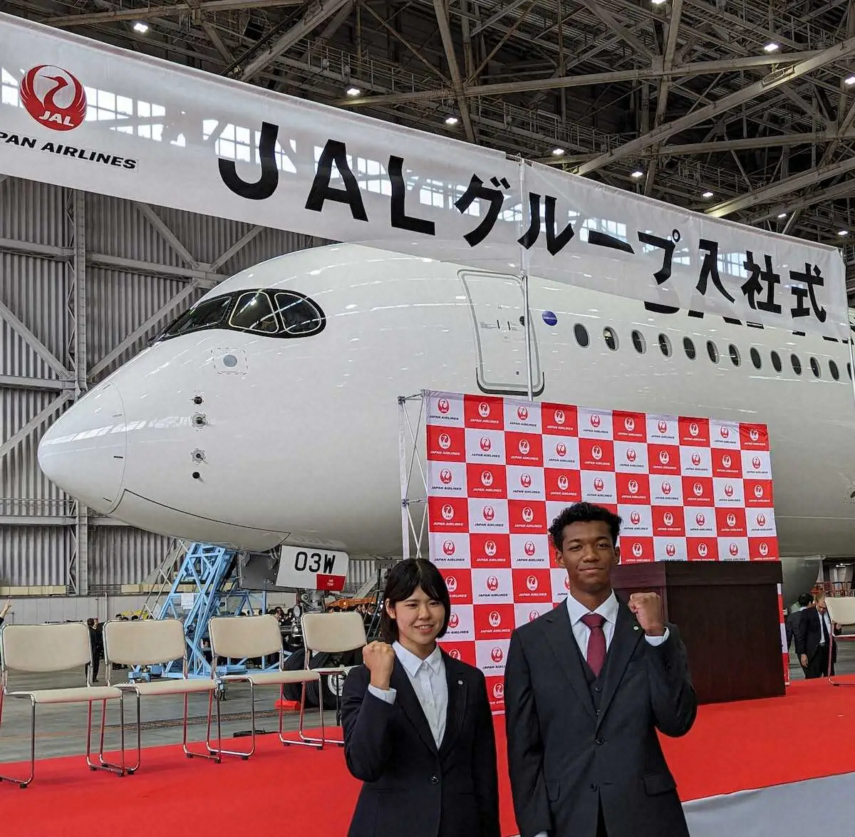 【画像・写真】【陸上】110m障害・村竹ラシッドがJAL入社「パリで決勝に」先輩・北口から珍助言「広い家に…」