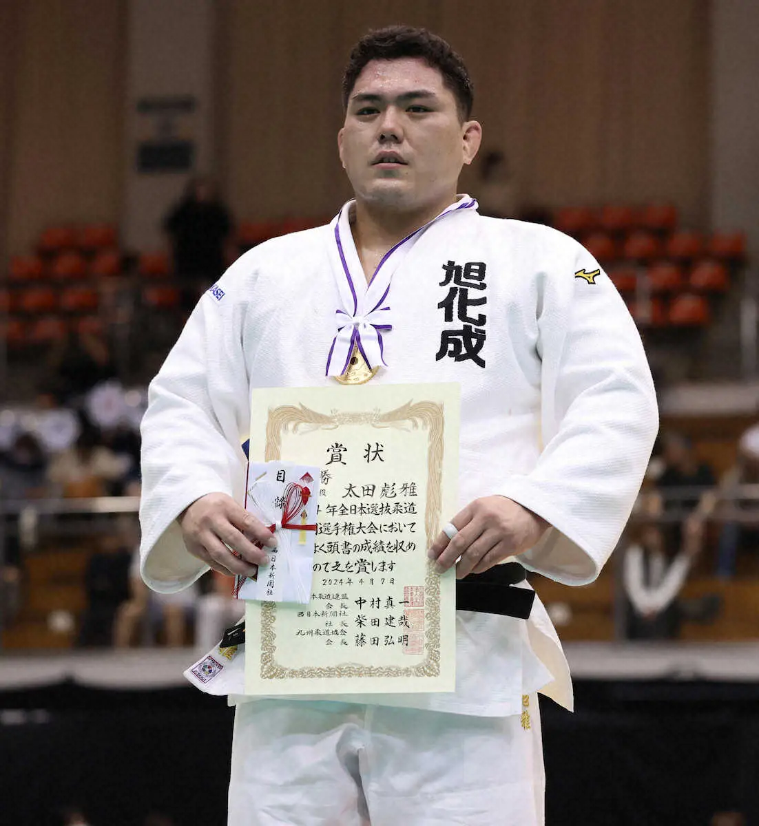 【画像・写真】【柔道】太田彪雅が2連覇　1～2月のジョージアへ単身武者修行で刺激的な経験」選抜体重別選手権