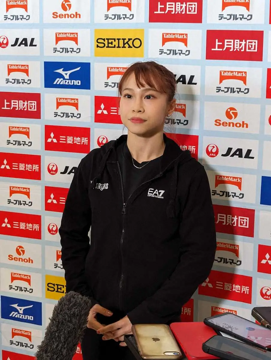 【画像・写真】杉原愛子　パリ切符へ「満開」演技を!体操の全日本総合選手権が11日から開幕へ