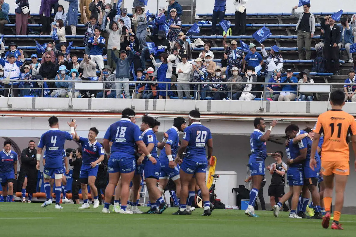 【画像・写真】ラグビーリーグワン　静岡　最大26点差を追いつき劇的ドロー