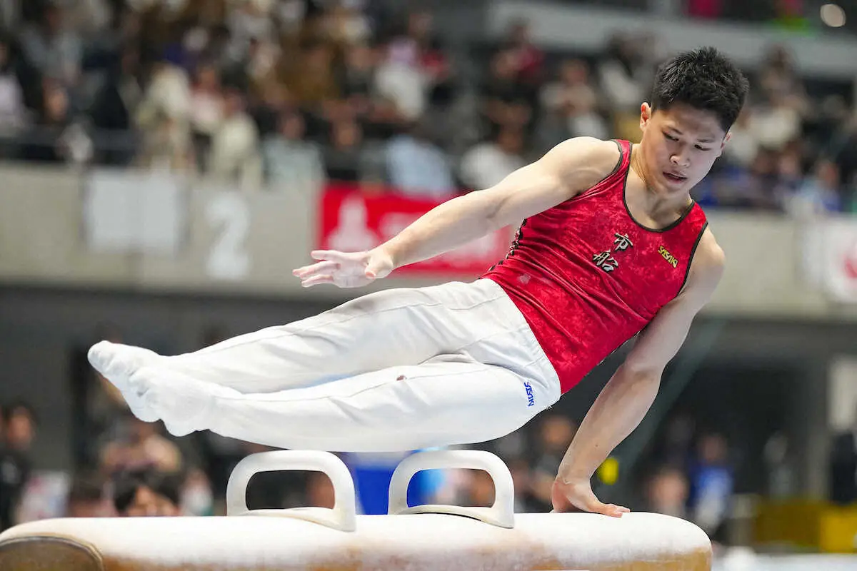 【画像・写真】体操男子・角皆友晴　パリ切符狙える「可能性はある」