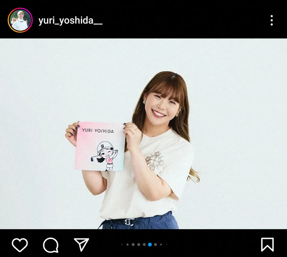 【画像・写真】吉田優利　24歳誕生日に自身の“AIキャラ”を発表　「分身可愛い！」「最高の笑顔」の声