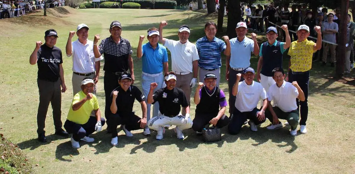 【画像・写真】尾崎直道や丸山茂樹らが笑顔で真剣勝負！全ホールパー3の「第1回レジェンドカップトーナメント」
