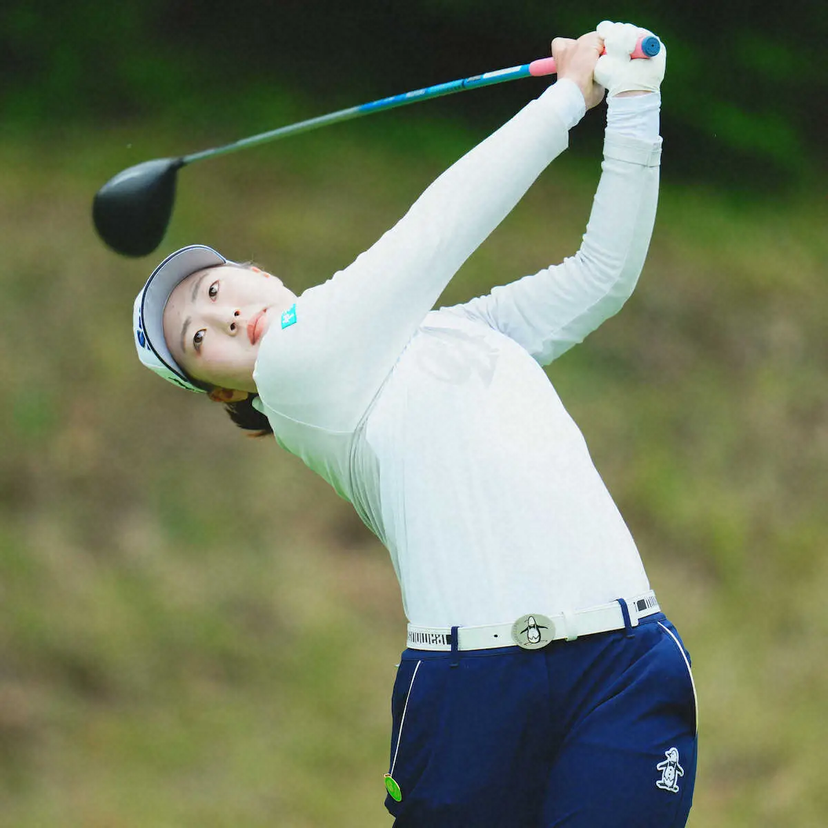 【画像・写真】竹田麗央が兄をキャディーに2週連続Vに挑む「早く2勝目を挙げられるようにしたい」
