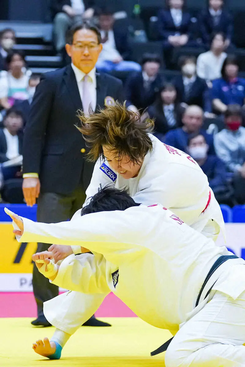 【画像・写真】【柔道】瀬川麻優が初の無差別日本一「ゆうきー！愛してるよー！」テレビインタビューで絶叫　皇后杯