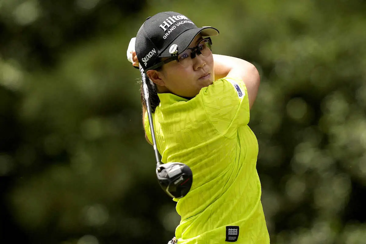 【画像・写真】畑岡奈紗　前日順延の第3R、68でホールアウト　通算6アンダーで最終Rへ