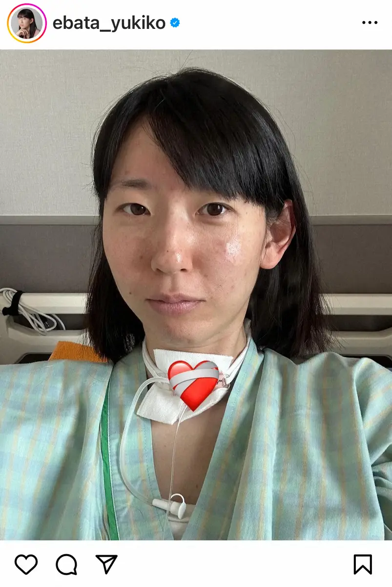 【画像・写真】江畑幸子さんインスタグラム（@ebata_yukiko）から