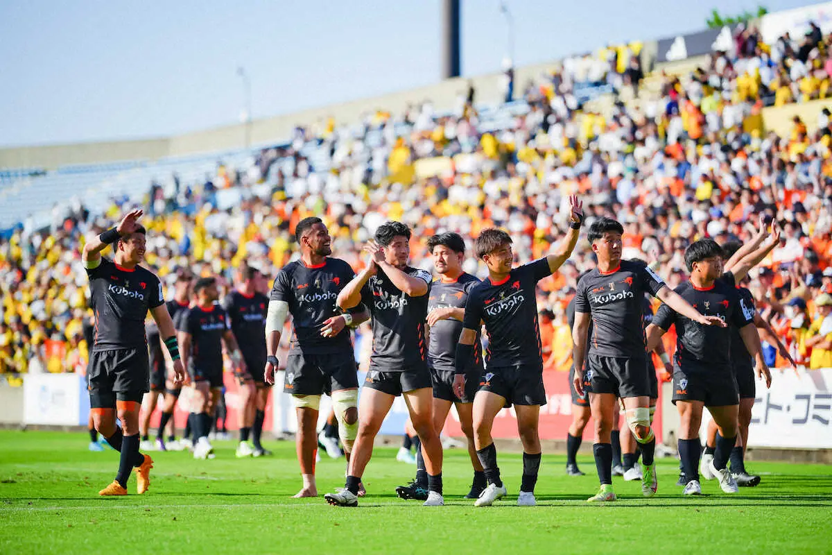 【画像・写真】【リーグワン】昨季王者・東京ベイが6位でシーズン終了　最終戦で3位・東京SGに逆転勝利