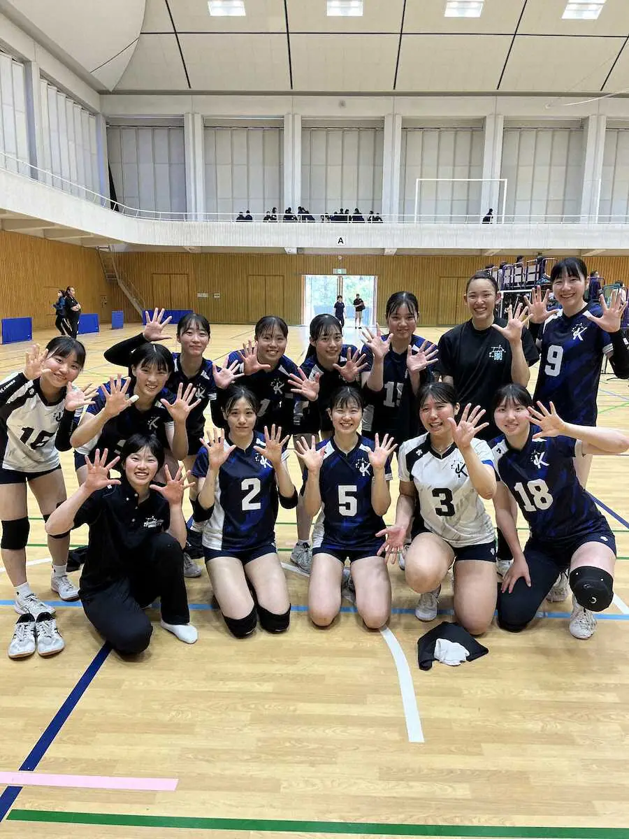【画像・写真】【関西大学バレーボール】龍谷大が開幕7連勝で首位独走、京産大はフルセット制し現在3位