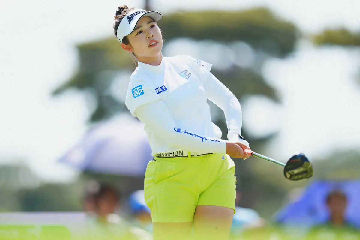 【画像・写真】山下美夢　やっぱり来た、2位浮上　最終日最終組は日韓女王対決
