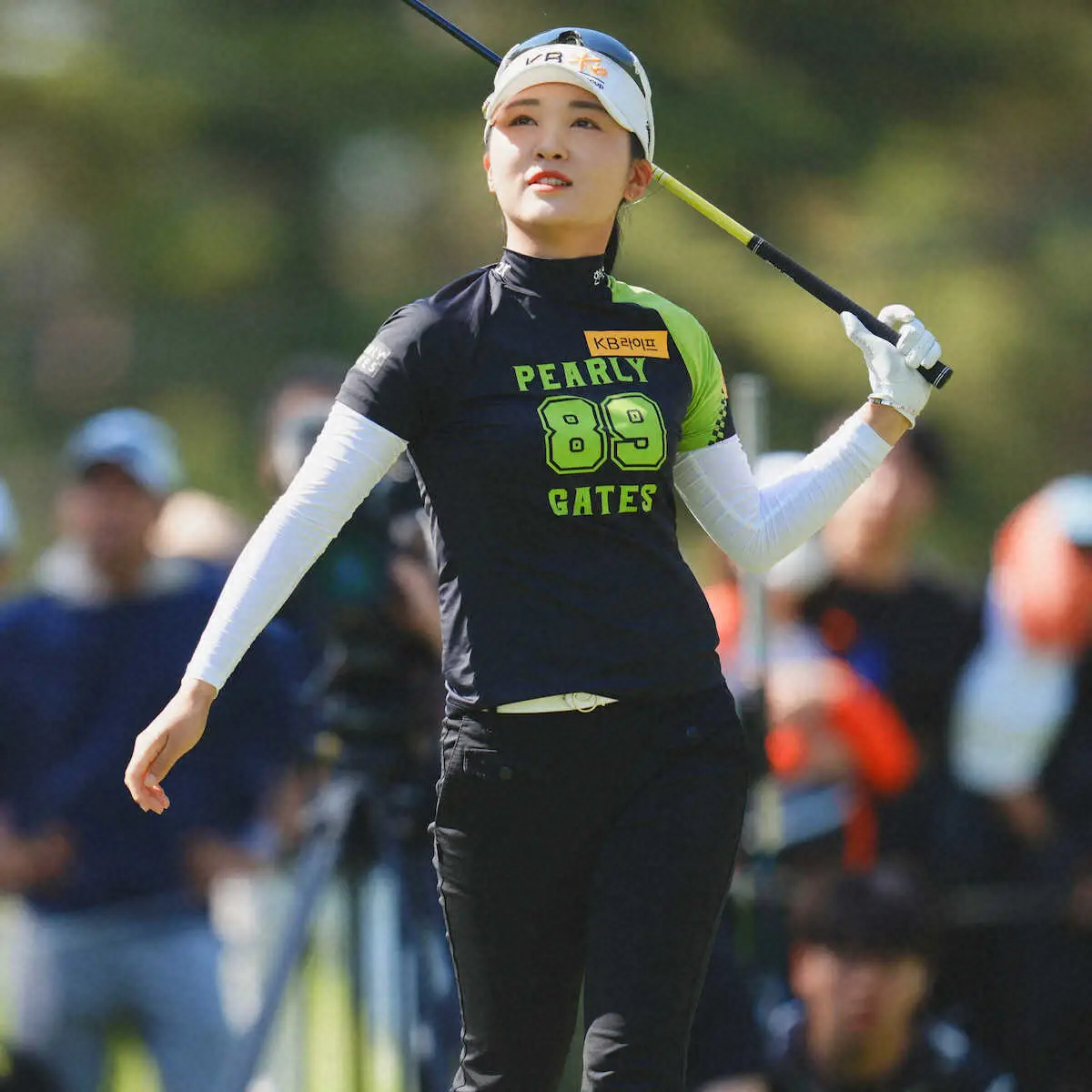 【画像・写真】韓国女王の李叡源「クラブ選択に後悔が」4日間ワースト76で3位　後輩アマ初Vに「風の攻略が上手」