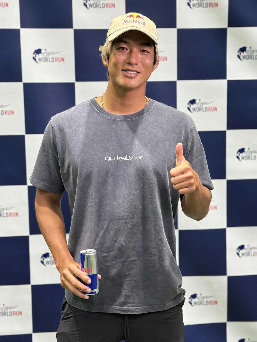 【画像・写真】【サーフィン】五十嵐カノア　パリ五輪へ7日からタヒチ合宿「ベースを作っておきたい」