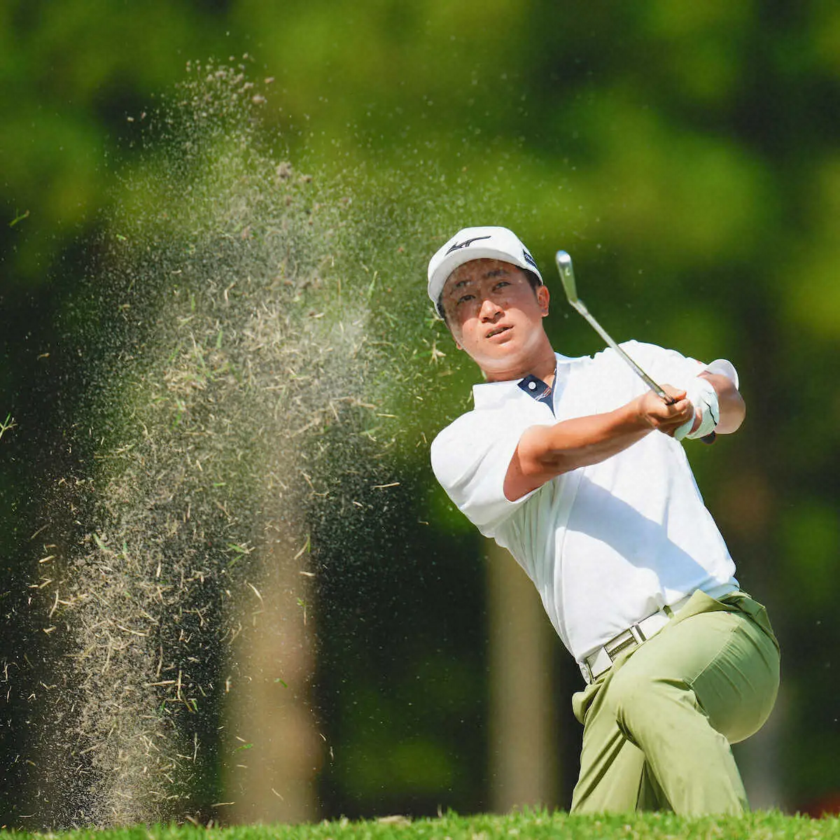 【画像・写真】「ピンを狙っちゃうタイプ」の杉浦悠太　バーディー量産でプロ初Vへ