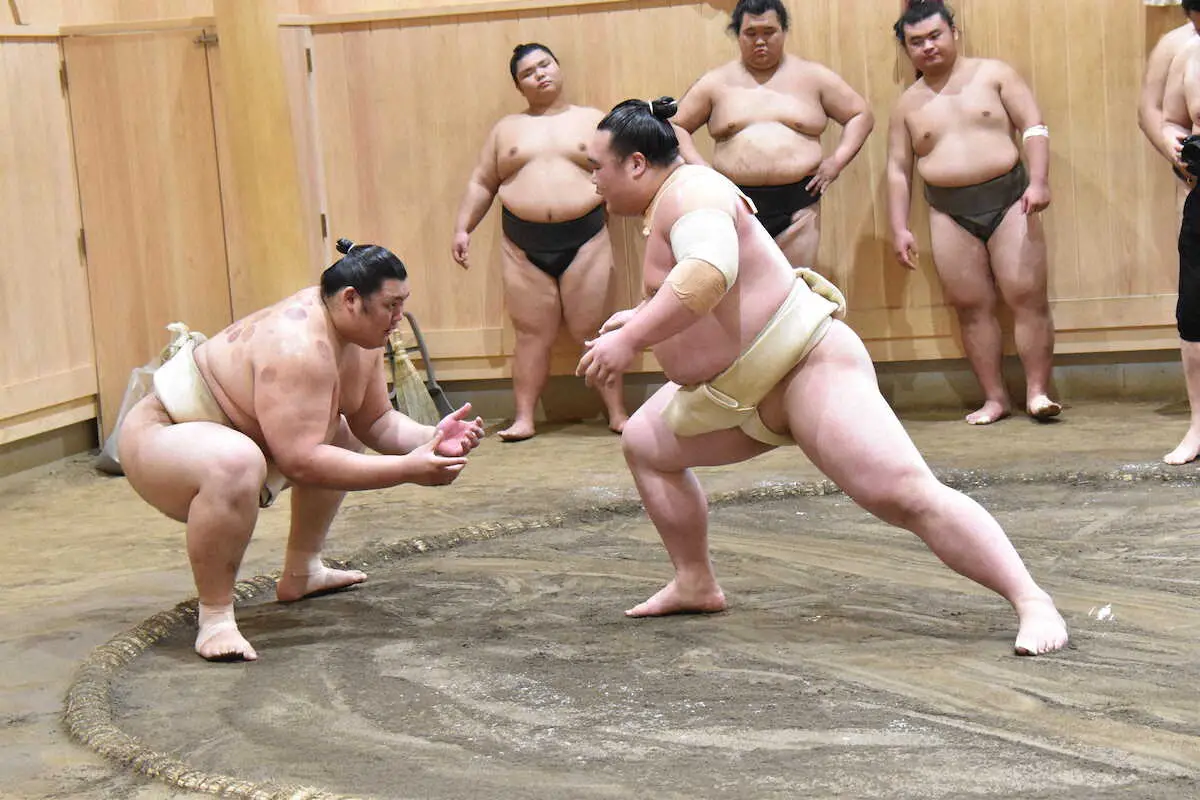 【画像・写真】大の里　調整OK「いいイメージで」相撲をとれた