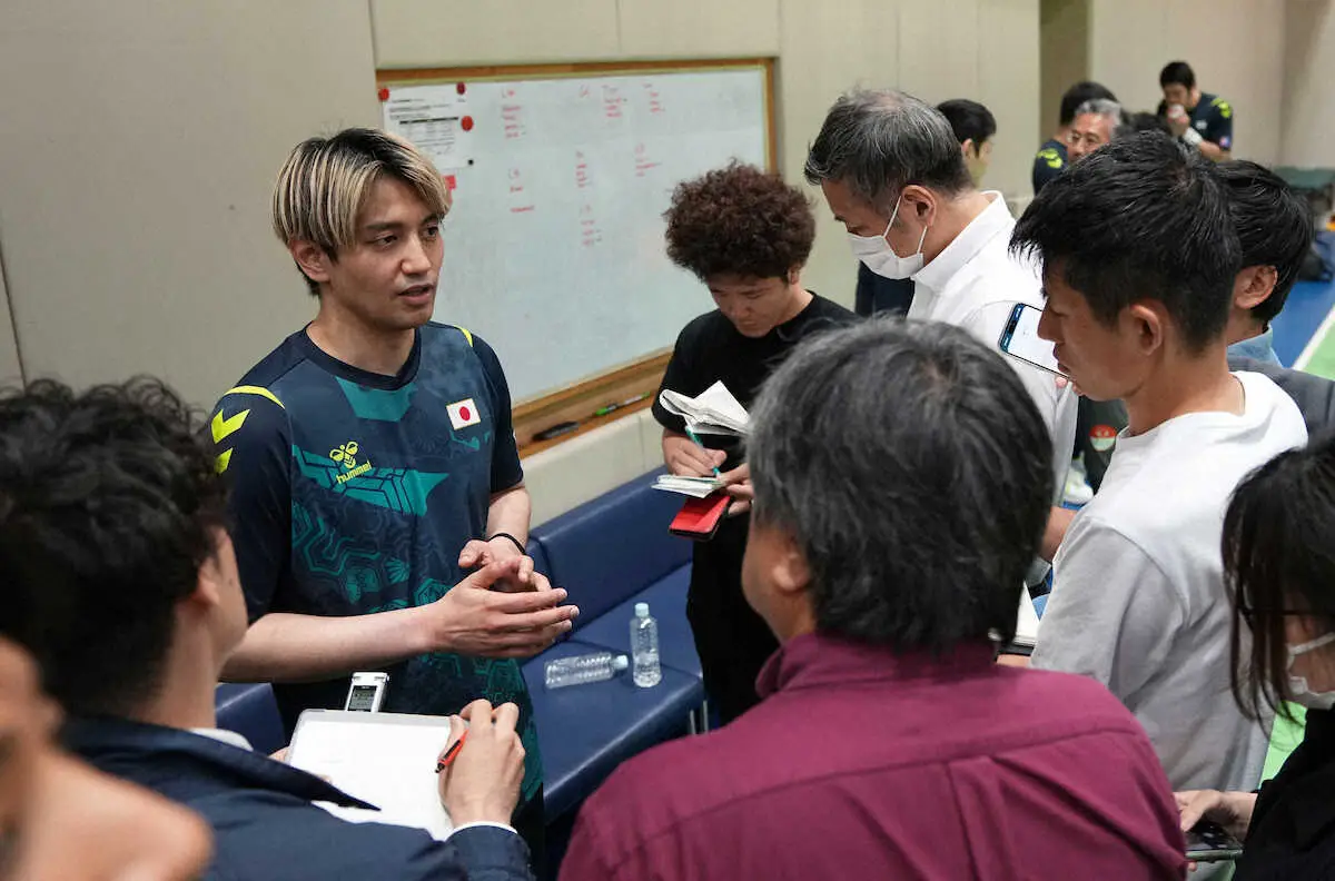 【画像・写真】【ハンドボール】彗星ジャパン・東江雄斗「勝ちたい」パリ五輪初戦で電撃退任の前監督率いるクロアチア戦