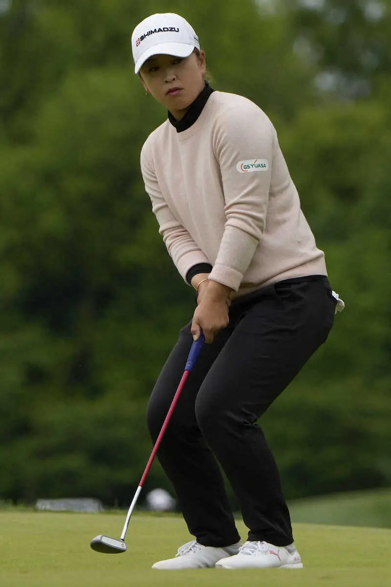 【画像・写真】西郷真央「凄く残念な一日」　ショットに苦しみ76で29位