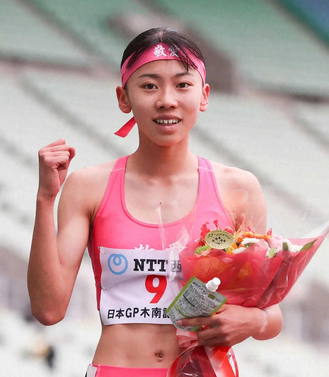 【画像・写真】久保建英のいとこ凛　女子800メートルでパリ切符へ弾みのV　日本選手権優勝&参加標準突破で