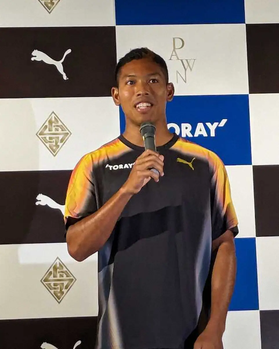 【画像・写真】【陸上】サニブラウン「メダル獲りたい。つかみたいものいっぱい」パリ五輪シーズンへ抱負