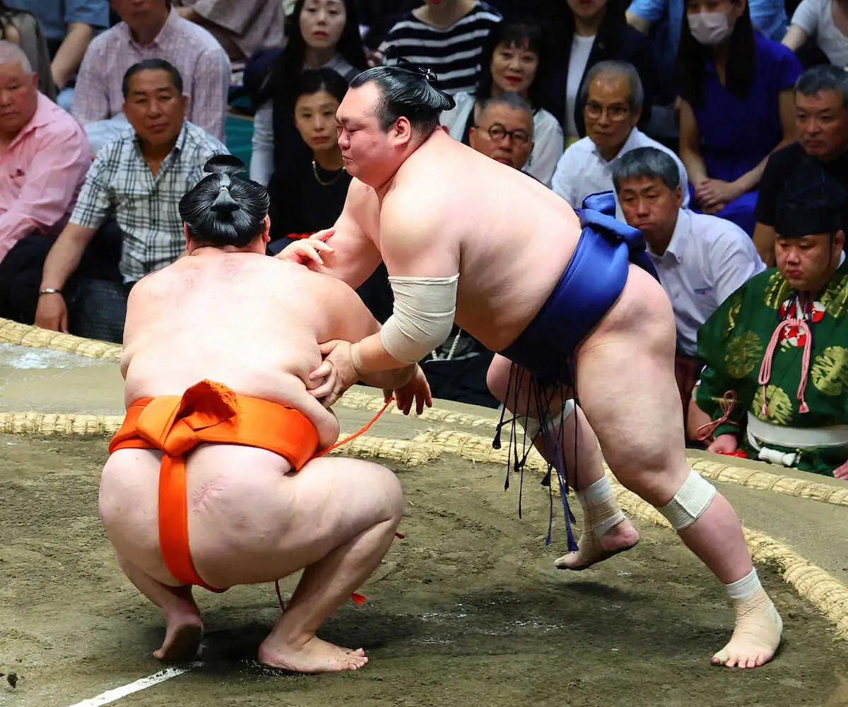 【画像・写真】水戸龍あわや大ケガも緊急回避「死んだかと思った…倒れ込んだのは正しい選択」黒星の悔しさより安心感