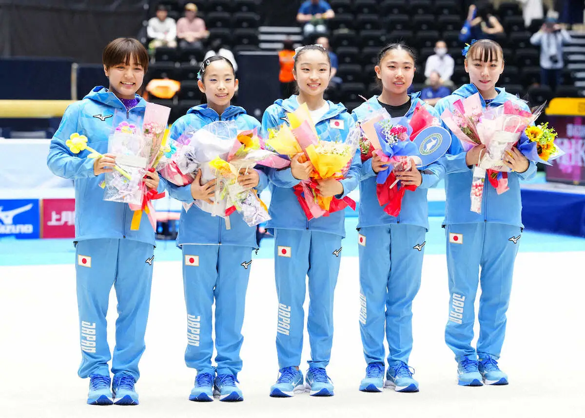 【画像・写真】体操女子新エース・宮田笙子　五輪決め表彰台で夢破れた仲間思い涙　昨年亡くなった恩師を思い、また涙