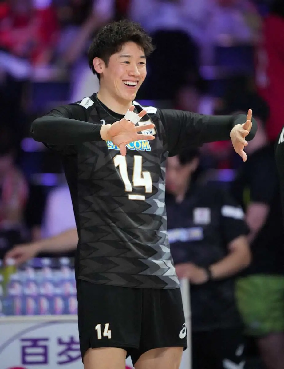 【画像・写真】【バレーボール】石川祐希　スロベニアとの接戦制し「自信になった」　西田の獅子奮迅の活躍「頼もしい」