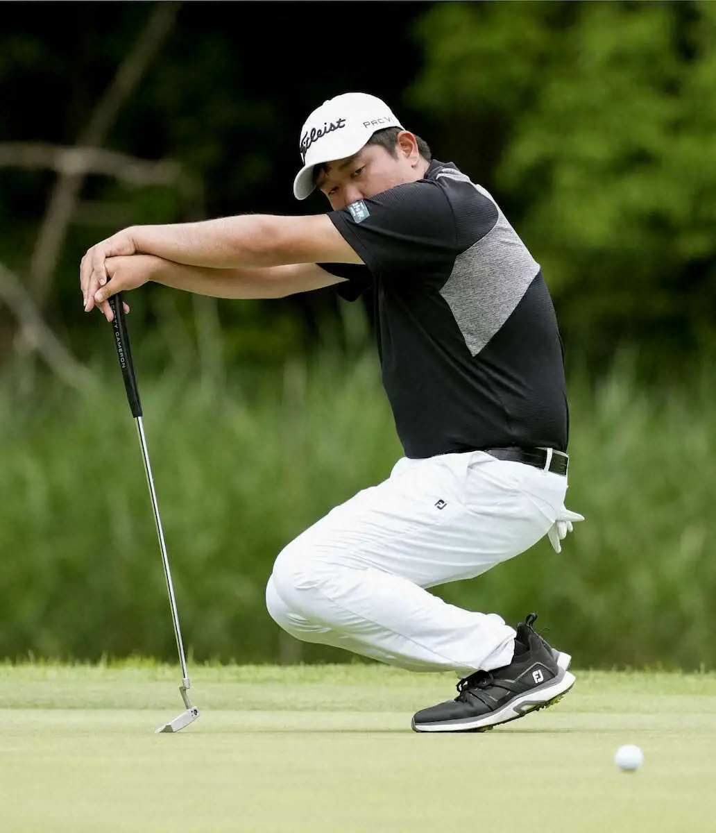 【画像・写真】米沢は1打届かず　最終18番で手痛い3パット「もったいないミスがあった」