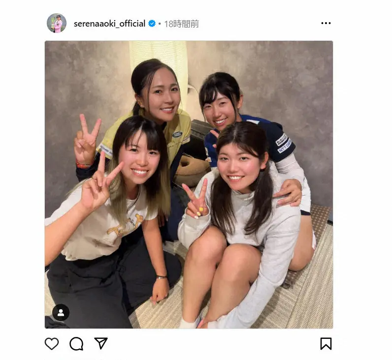 【画像・写真】青木瀬令奈が謎のゴルフ女子会「ななな会」開催報告　「なななんと！」「大好きな4人」の声