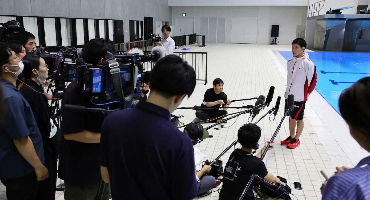 【画像・写真】【飛び込み体験記】10Mはスリル満点　1Mでも“ノースプラッシュ”ままならず