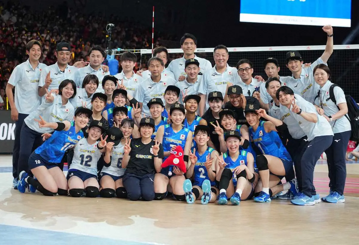 【画像・写真】バレー女子　19日に運命のパリ五輪1次L抽選　A組でフランス、ケニアと同組なら天国　鍵握るセルビア