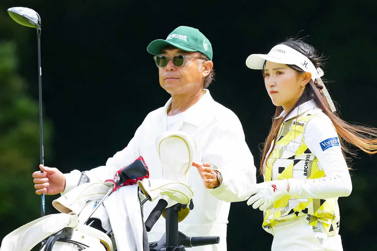 アースモンダミンカップ（6/20と6/21） （片山晋呉の助言で“れいちぇる 