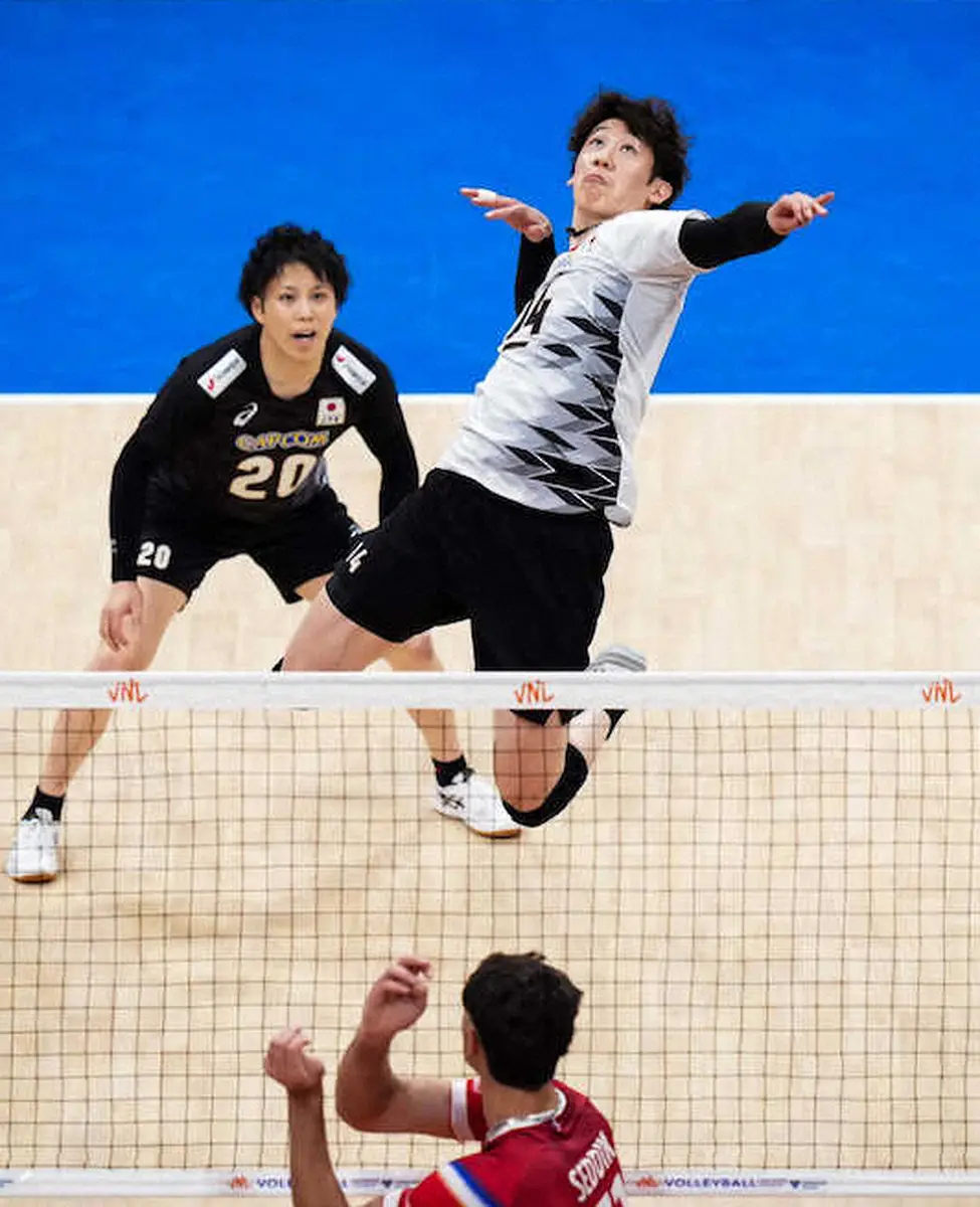 【画像・写真】【バレー男子】フランスにフルセット金星　東京五輪金に0―2から逆転　石川が最多33得点