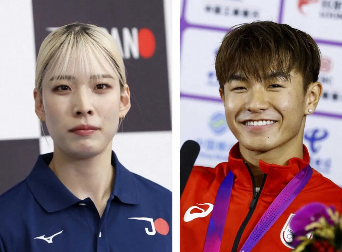 【画像・写真】五輪旗手はフェンシング江村美咲とブレイキン半井重幸（SHIGEKIX）で最終調整