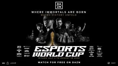 【画像・写真】DAZN　「Esports World Cup」と戦略的パートナーシップ契約を締結　閉幕まで全競技を無料配信