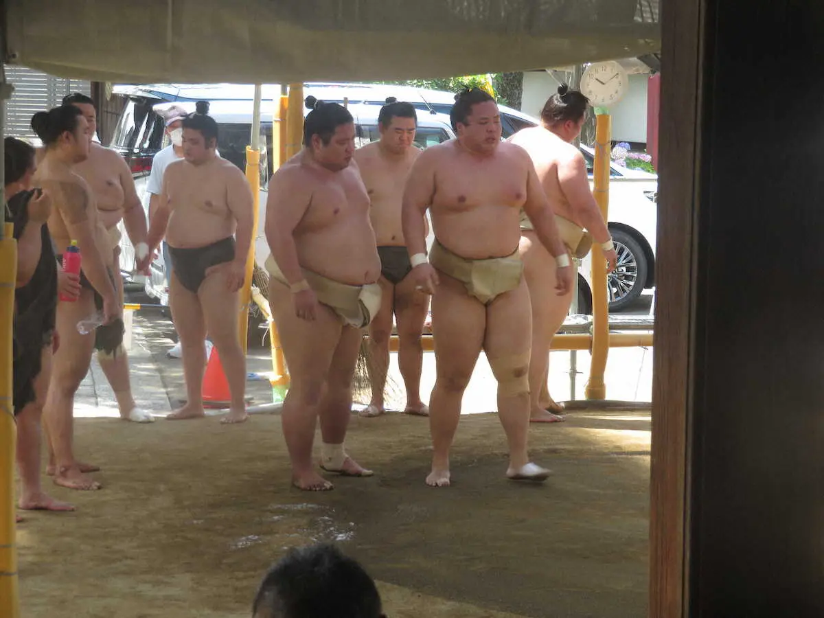 【画像・写真】琴勝峰　自己最高位が目前の名古屋場所「馬力、圧力をつけたい」先月、結婚披露宴を済ませ土俵に集中