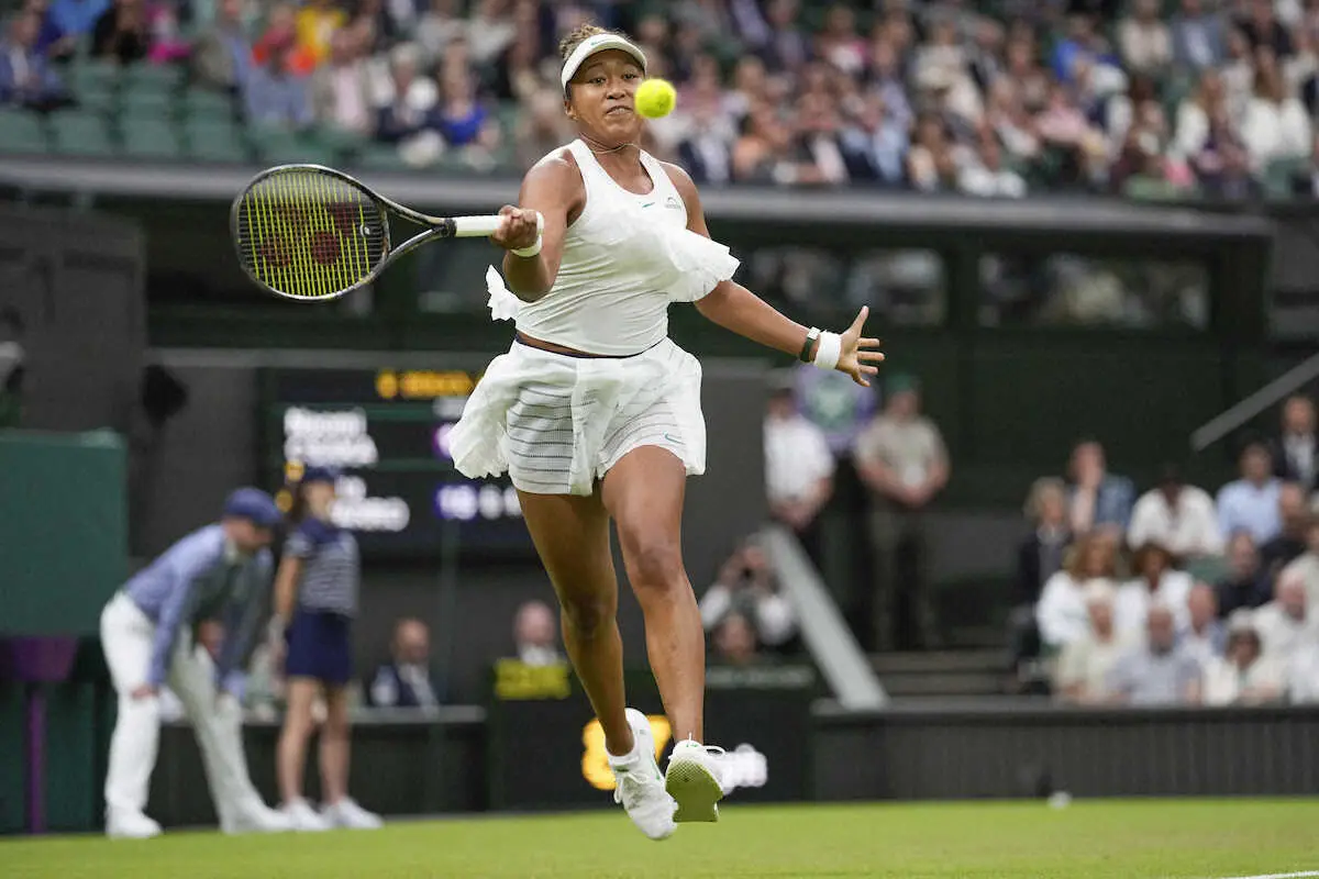 【画像・写真】大坂なおみ、ウィンブルドン2回戦敗退　ナバロにストレート負け　さあ、次はパリ五輪