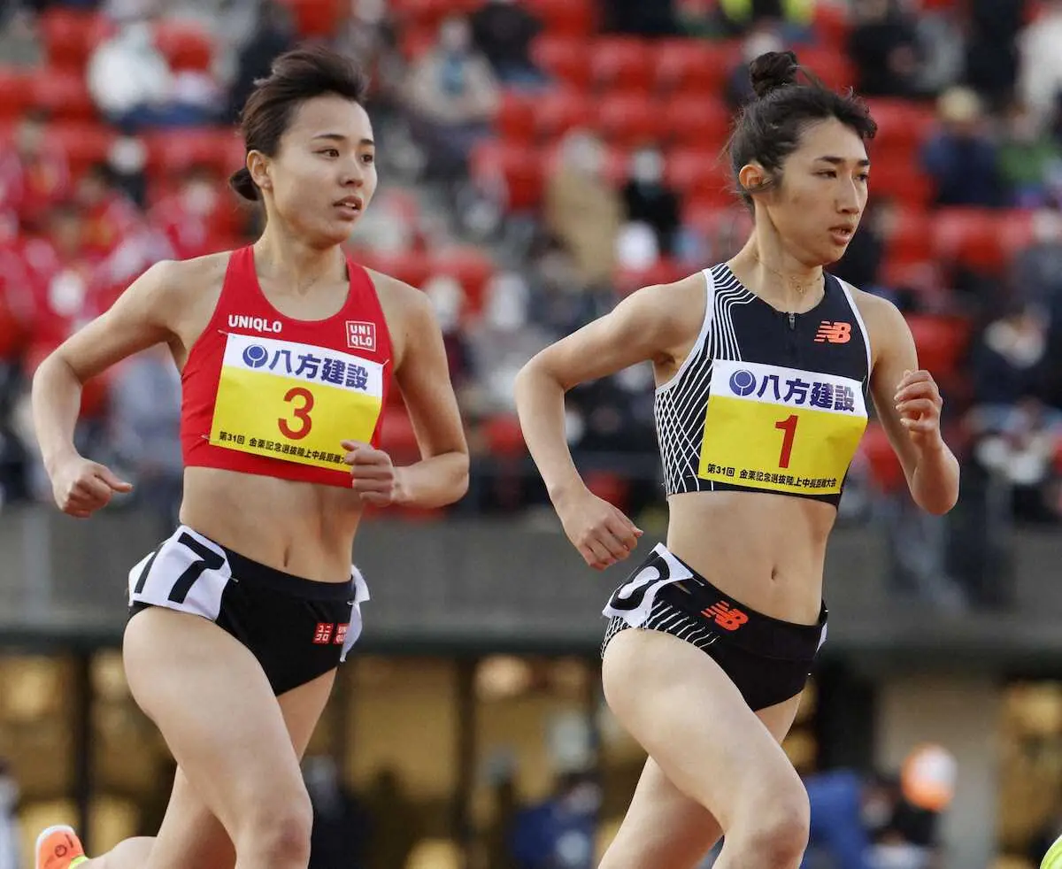 【画像・写真】【陸上】女子1500m・後藤夢ら4選手が追加でパリ五輪切符　男女合わせて計55人に