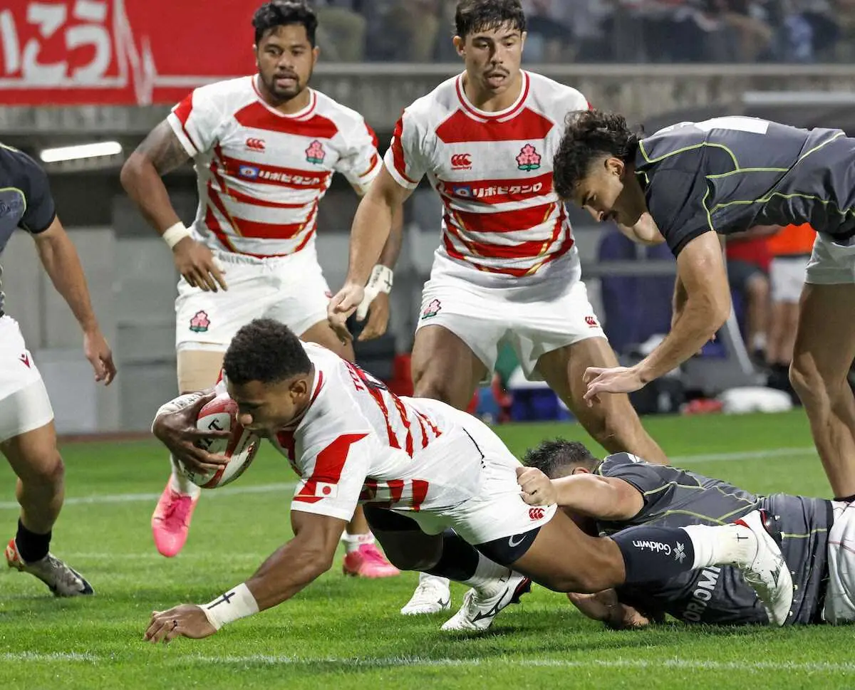 【画像・写真】エディージャパン　4戦目は自滅でジョージアに逆転負け　超速ラグビー浸透も退場者2人で数的不利に