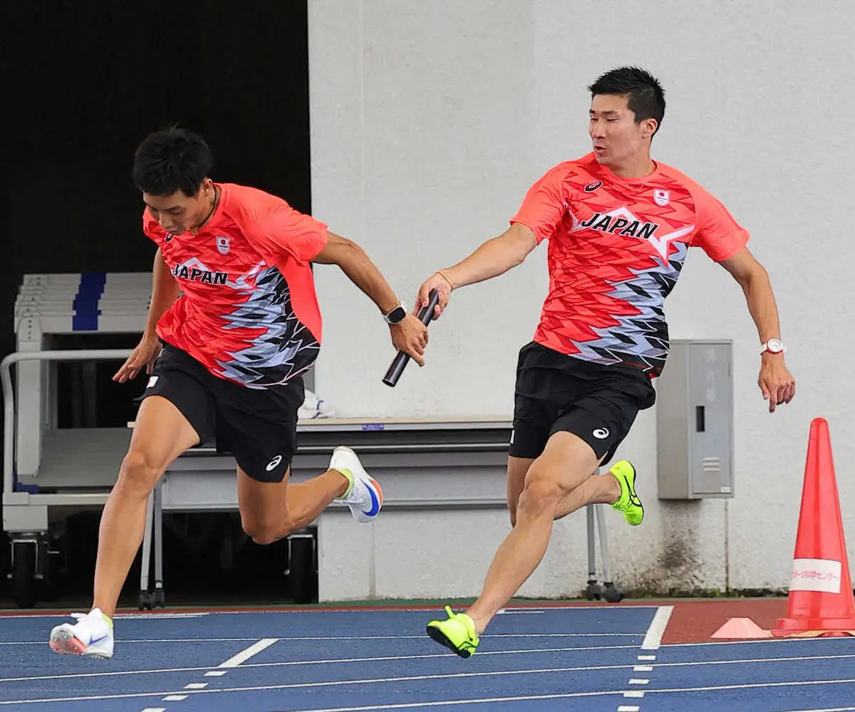 【画像・写真】リレー侍、金へ変幻オーダー「5、6パターン」桐生3走チェック、サニ1走プランも