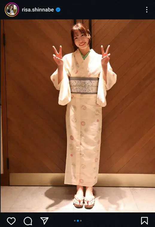 【画像・写真】新鍋理沙さん公式インスタグラム(@risa.shinnabe)から