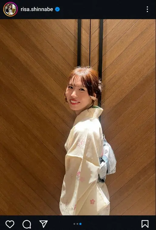 【画像・写真】新鍋理沙さん公式インスタグラム(@risa.shinnabe)から