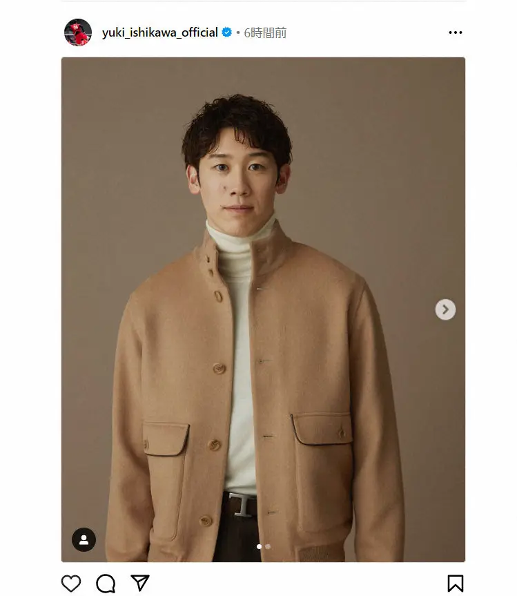 【画像・写真】石川祐希　アスリート初「トッズフレンズ」就任を報告「かっこよ過ぎて気絶しそう」の声