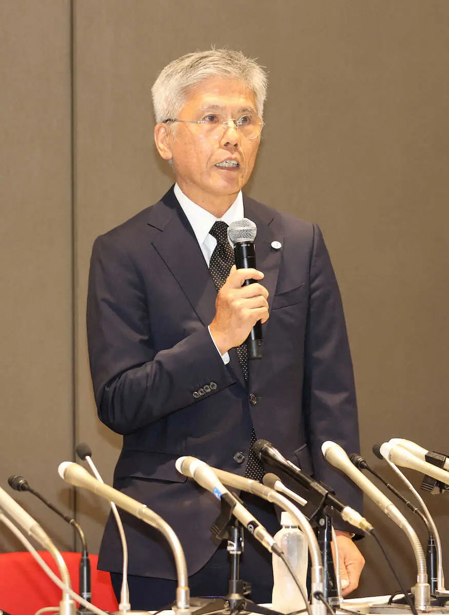 【画像・写真】日本体操協会、緊急会見で藤田会長謝罪　喫煙疑惑・宮田笙子はパリ五輪代表を辞退　飲酒行為も発覚