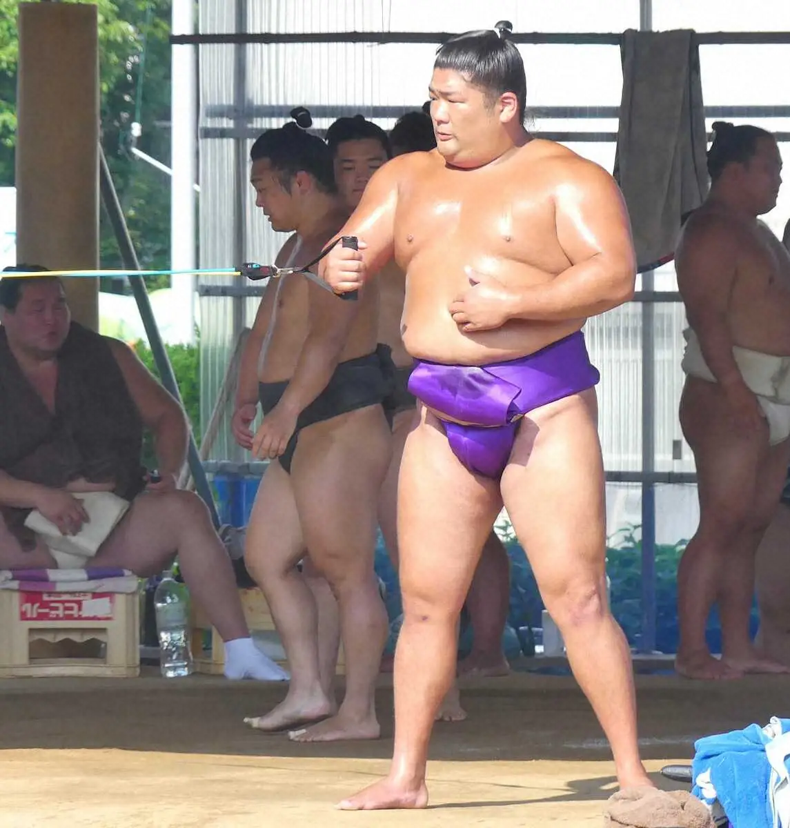 【画像・写真】尊富士が帰ってくる！8日目から出場決定「だいぶ戻った」いきなり十両首位の阿武剋と対戦へ