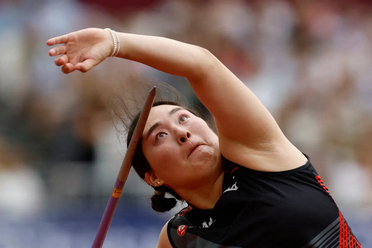 【画像・写真】北口榛花は4位　パリ五輪前最後の試合は62メートル69　マッケンジーが66メートル27でV