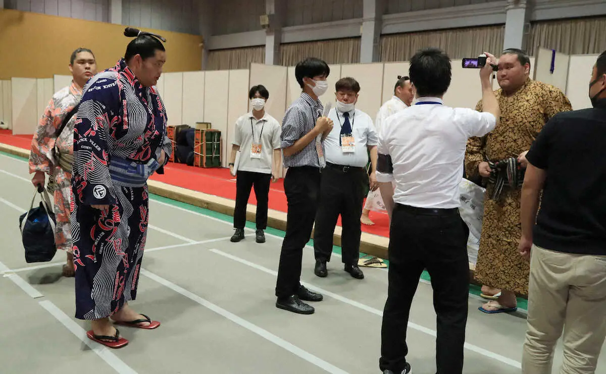 【画像・写真】大栄翔が2年ぶりの照ノ富士戦で善戦「思い切ってできた」割崩しや休場で見送られ続けた念願の対戦